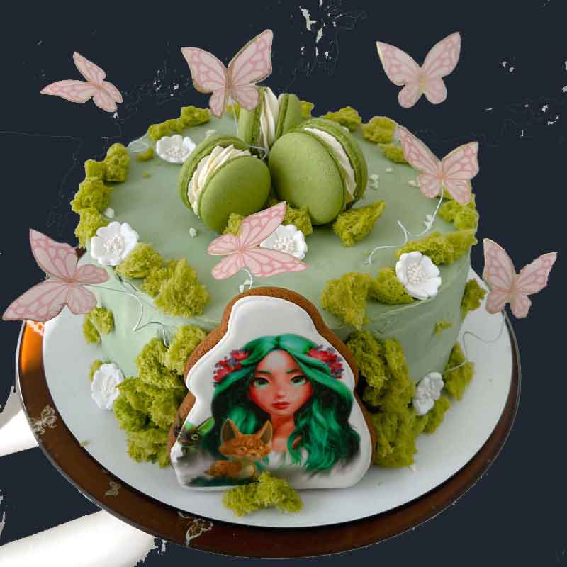 торт для дівчинки Мавка Чернівці