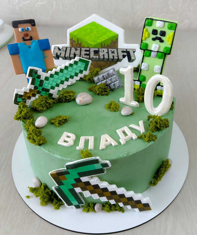 Майнкрафт торт Чернівці