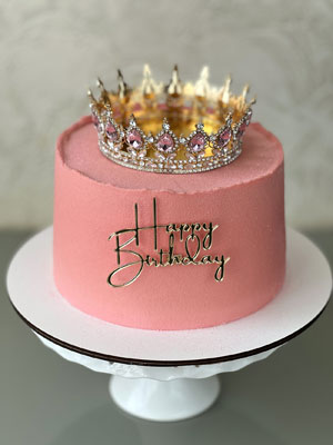 Торт з короною